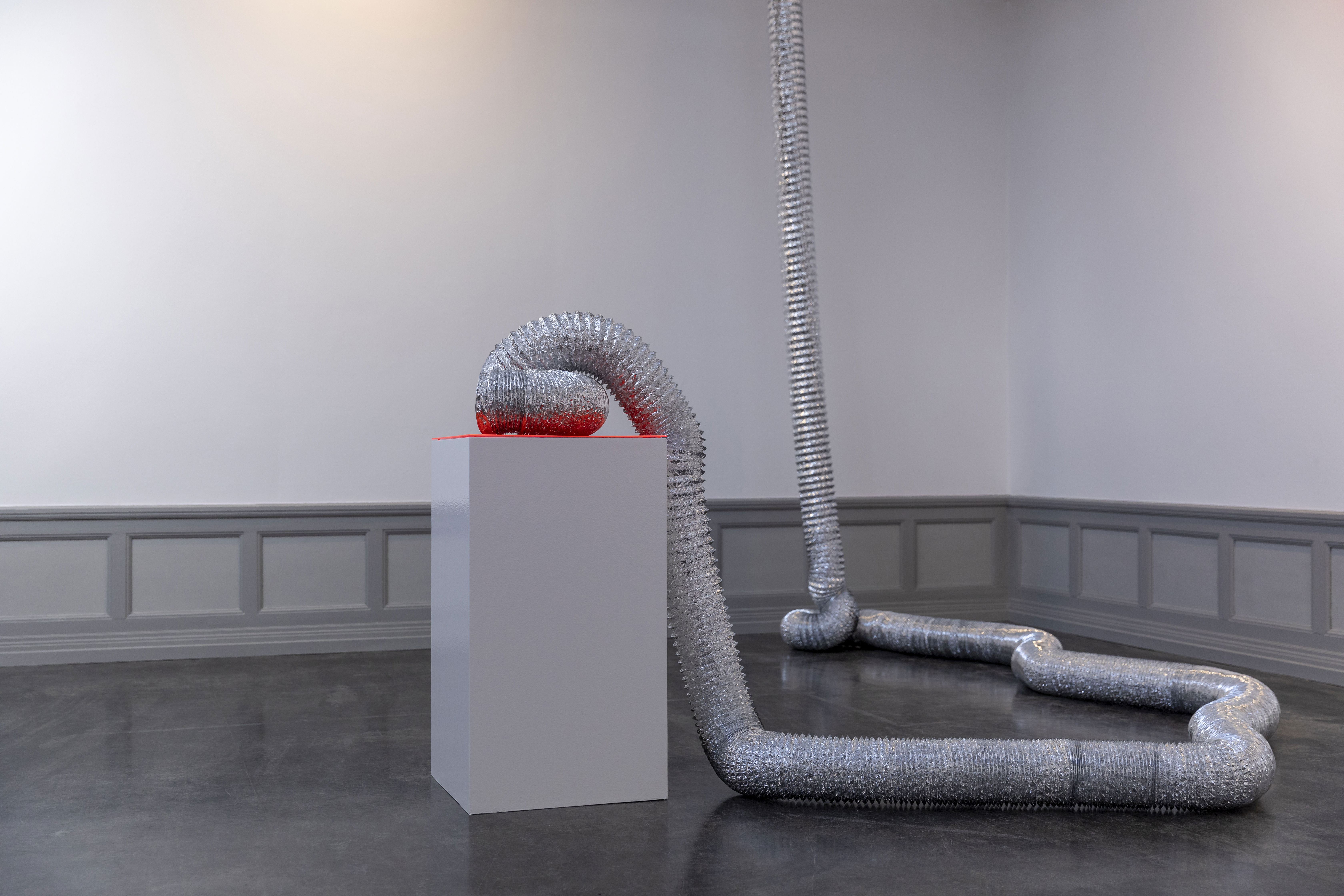 Marte Eknæs, Air Conditions (2020), installation view. Photo: Oddbjørn Erland Aarstad.